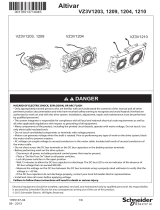 Eurotherm ATV61/71/21 fan kit VZ3V1203, 04, 09, 10 Owner's manual