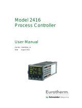 Eurotherm 2416 Owner's manual