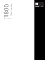 Eurotherm T800 Handbook Owner's manual