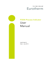 Eurotherm P304i Process Indicator User manual