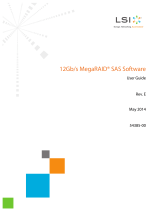 LSI 12Gb/s MegaRAID SAS Software User guide
