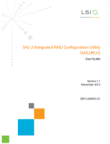 LSI SAS-2 Integrated RAID Configuration Utility User guide
