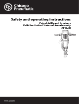 Chicago Pneumatic CP Drill US Operating instructions