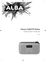 Alba STEREO DAB RADIO User manual