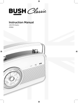 BUSH CLASSIC RETRO MINI FM RADIO CREAM User manual