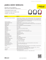 Jabra Move Wireless Blue User manual