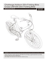 Cross CRF300 Alloy Folding 20in Bike User manual