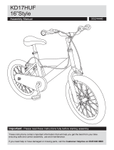 Huffy KD15HUF User manual