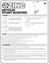 Zinc DETOUR ORANGE STUNT SCOOTER User manual
