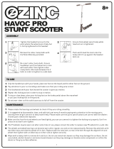 Zinc Backbone Stunt Scooter User manual