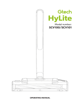 Gtech 1-03-209 HyLite Bagged Cordless Vacuum Cleaner User manual