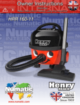 Henry HRR 160-11 Reach Bagged Cylinder Vacuum Cleaner User manual