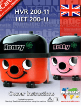 Numatic Hetty HET 200-12 User manual