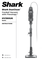 Shark HV390UK DuoClean Corded Stick Vacuum Cleaner User manual