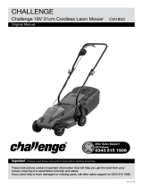 Challenge 31cm 4.0Ah Cordless Lawnmower User manual