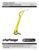 Challenge Corded Mower 1000W + Trimmer 250W User manual