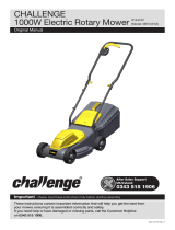 Challenge 31cm Corded Rotary Lawnmower User manual