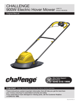 Challenge 29cm Hover Lawnmower – 900W User manual