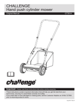 Challenge 30cm Hand Push Cylinder Lawnmower User manual