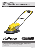 Challenge 1100W HOVER COLLECT MOWER User manual