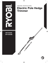 Ryobi 450W 45CM POLE HEDGE TRIMMER User manual