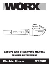 Worx WG518E User manual