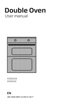 Beko KDG611W Gas Cooker User manual