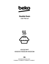 Beko KDG653W GAS COOKER WHT User manual