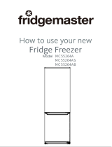 Fridgemaster MC55264AS FFREEZER SLV User manual