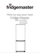 Fridgemaster MC55264A Fridge Freezer User manual