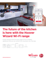 Hoover Wizard DWL413AIW3 13KG Wi-Fi Washing Machine- Ins/Rec User manual