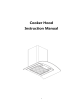 Hoover H-HOOD 300 HGM600X Cooker Hood User manual