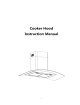 Hoover HGM900X 90cm Cooker Hood User manual