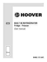 Hoover BHBS 172UKT INT FRIDGEF User manual