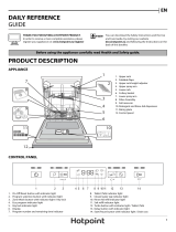 Hotpoint HFC3C26WSV Full Size Dishwasher User manual