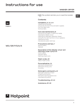 Hotpoint F064657 User manual