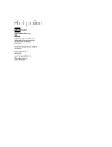Hotpoint F093267 User manual