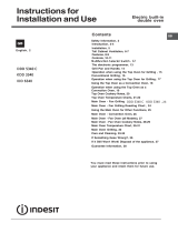 Indesit F102939 User manual