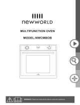 New World NWCMBOB Multifunction Single Oven User manual