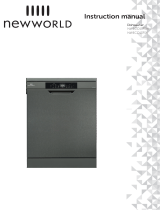 New World NWECO13FSX Full Size Dishwasher User manual
