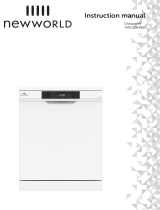 New World NWLC15FSBC Full Size Dishwasher User manual