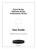 Rangemaster CLAS60NGFCR/C User manual