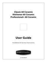 Rangemaster Classic CLAS60ECCR/C Electric Cooker User manual