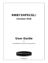 Rangemaster RMB75HPECGL 5 Zone Ceramic Hob User manual