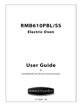 Rangemaster RMB610PBL/SS Pyrolytic Electric Oven User manual