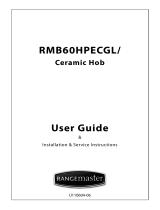 Rangemaster RMB60HPECGL 60cm 4 Zone Ceramic Hob User manual