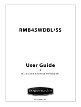Rangemaster RMB45WDBL/SS User manual