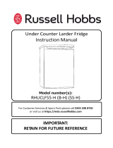 Russell Hobbs R HOBBS RHUCLF55 UC LARDER User manual