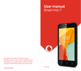 Vodafone Smart Mini 7 Mobile Phone User manual
