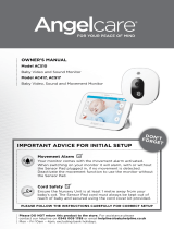 Angelcare AC510 Baby Video Monitor User manual